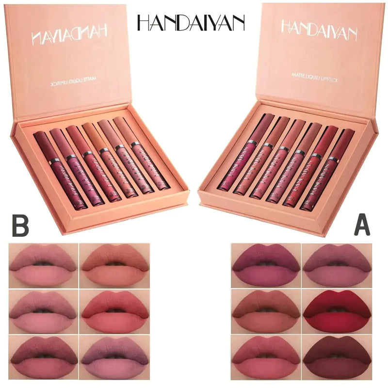 Batom Beauty Lip Handaiyan Longa Duração- Compre 3 Leve 6 / Oferta Válida Enquanto Durar O Estoque!